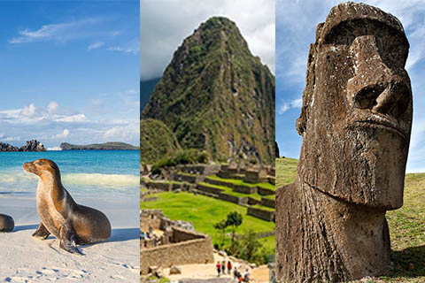 Machu Picchu, Easter Island & Galapagos Islands