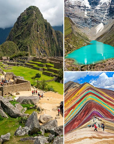 Machu Picchu & Rainbow Mountain