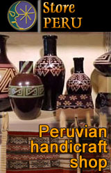Peruvian handicraft shop
